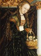 Lucas Cranach Die Heilige Dorothea oil painting